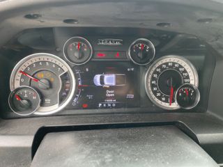2013 Ram 1500 Lone Star - Interior Dashboard With Vehicle Running Image